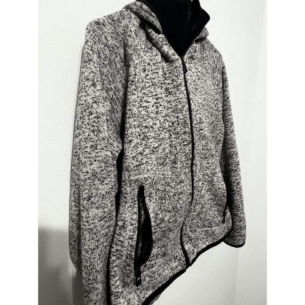 Calvin Klein Perfomance Gray Double Lined Full Zip Workout Jacket Size XL